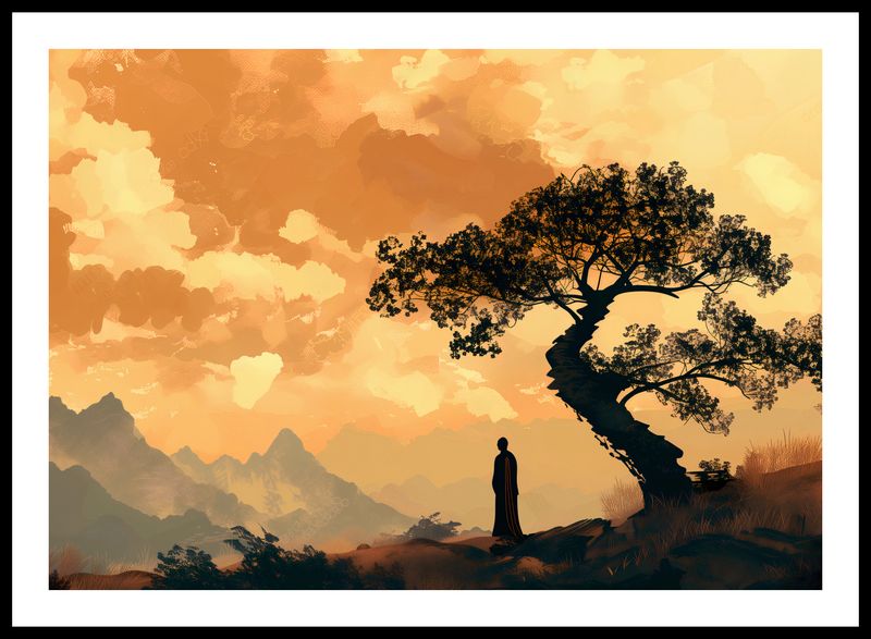 Plakat 66,5x46,5cm Zen zdjęcie 3