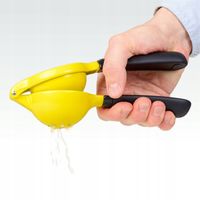 Deiss PRO Wyciskacz do cytryny, ręczna wyciskarka do cytrusów, limonek