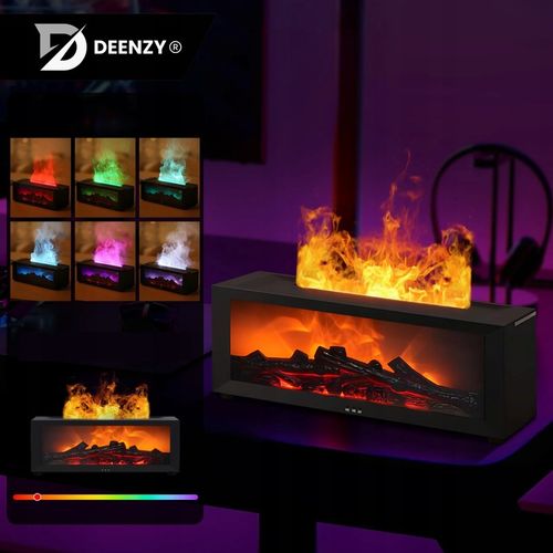 NAWILŻACZ POWIETRZA KOMINEK LED RGB DYFUZOR AROMATERAPIA TIMER + PILOT na Arena.pl