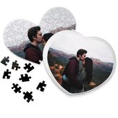 FOTO-PUZZLE W PUSZCE WASZYM ZDJĘCIEM NA WALENTYNKI