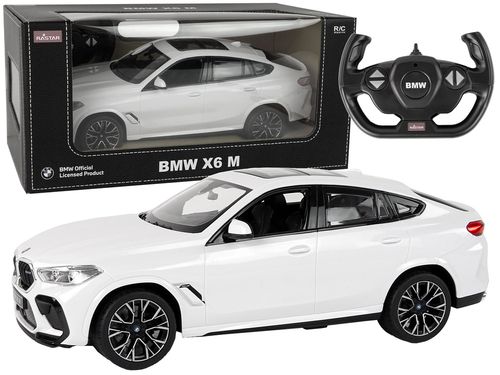 Auto R/C Bmw X6 M 1:14 Rastar Białe na Arena.pl