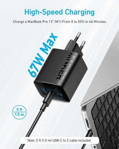 ŁADOWARKA SIECIOWA ANKER 336 67W A2674G11 na Arena.pl
