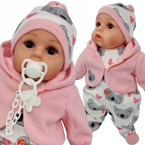 LALKA BOBAS MÓWI I ŚPIEWA POLSKI 45CM+SMOCZEK_67 na Arena.pl