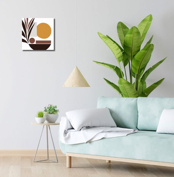 Obraz 30x30cm Stylizacja Roślin zdjęcie 2