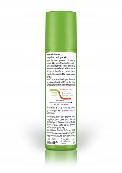 Plantur 39 Tonic Fito-Kofeinowe – Mocne Włosy dla Kobiet po 40, 200 ml zdjęcie 2