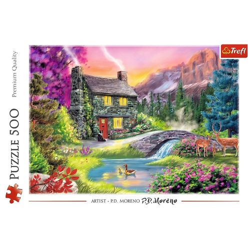Puzzle 500 Elementów - Górska Sielanka na Arena.pl