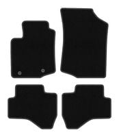 Dywaniki samochodowe welurowe BASIC do Peugeot 108 2014- czarne