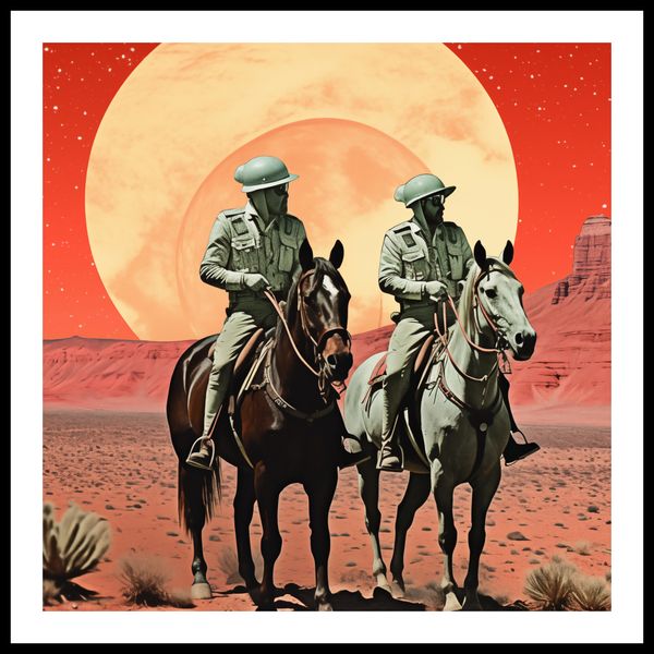 Plakat 80x80cm Patrol Kosmiczny zdjęcie 3