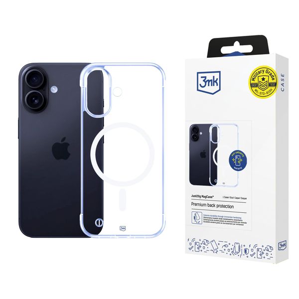 apple iphone 16 - 3mk just20g magcase zdjęcie 1
