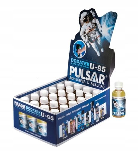 DODATEK DO BENZYNY ZASTĘPUJĄCY OŁÓW PULSAR U-95 PRZECIWSTUKOWY 50 ml 24 szt na Arena.pl