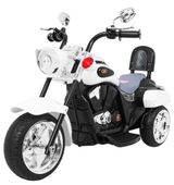Motorek Chopper Nightbike Biały