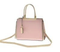 torebka gallantry – elegancja w kolorach pink i beige