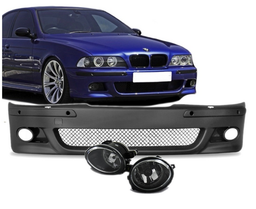 NOWY Zderzak + Halogeny M-PAKIET Do  BMW E39 Od 1996 Do 2003 PDC+ SRA na Arena.pl