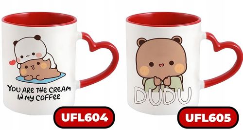 KUBEK PREZENT MISIE BUBU I DUDU CUTE BEAR LOVE MIŚ na Arena.pl
