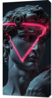 Obraz 50x100cm Neonowy Renesans