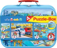 Puzzle 2x26 + 2x48 w walizce Transport G3