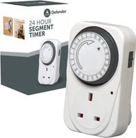 Wyłącznik Czasowy Dobowy Defender Programator Mechaniczny 1szt UK