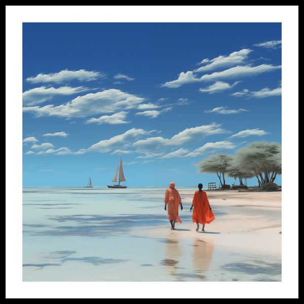 Plakat 70x70cm Spokój w Piaskach zdjęcie 3