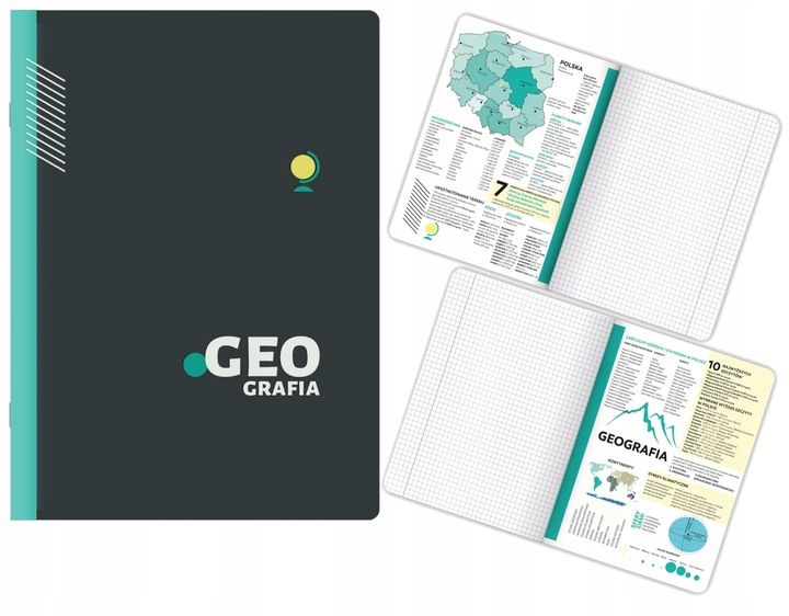 KOMPLET 6 ZESZYTÓW ZE ŚCIĄGĄ KLASA 5-6 A5/60K ŚCIĄGA KOLOROWA 60 KARTEK zdjęcie 8