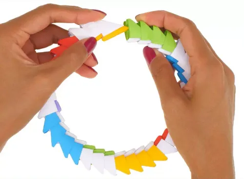 Zabawka kreatywna dla dzieci i dorosłych - Origami 3D Delfin (343 elementy) na Arena.pl