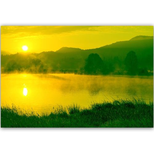 Deco Panel, Jezioro we mgle 3 90x60 na Arena.pl