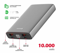 SWISSTEN POWERBANK 10000 mAh PD QC 2x USB 1x USB-C