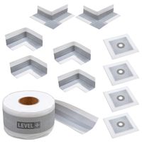 Taśma 20m Hydroizolacja Zestaw Narożniki 6 szt Mankiety 4szt SET_EZ5