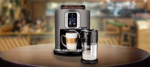 Espresso Krups EA860E10 bluetooth. Smart Srebrne na Arena.pl