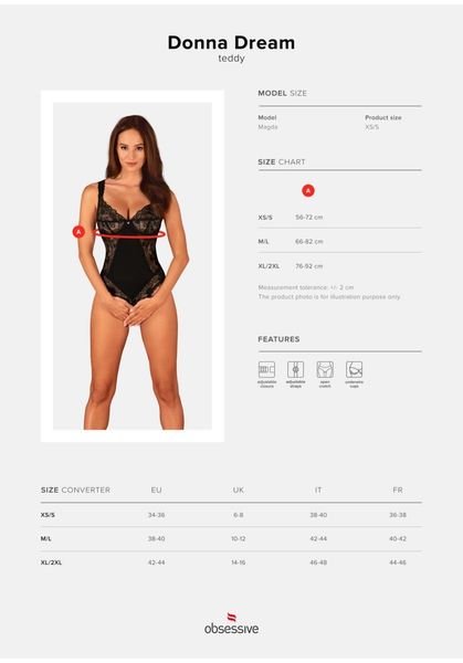 Donna Dream Body Otwarte  M/L zdjęcie 7