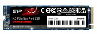 Dysk SSD 500GB M.2 PCIe NVME Silicon Power UD85 Gen4x4 3600/2400MB/s