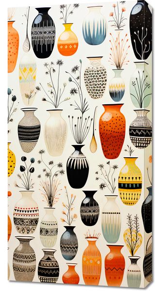 Obraz 50x100cm Symfonia Wazonów zdjęcie 1