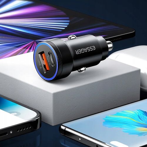 SZYBKA MOCNA Ładowarka Samochodowa USB 54W do telefonu QC3.0 PD 3.0 USB-C na Arena.pl