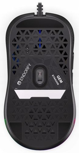 Mysz przewodowa dla gracza Endorfy GEM Black EY6A006 8000DPI ARGB USB 1,8 m na Arena.pl