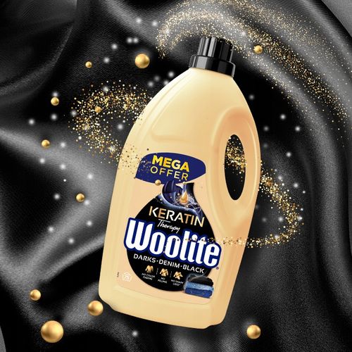 WOOLITE CZERŃ CIEMNE KOLORY PŁYN DO PRANIA 4,5L na Arena.pl