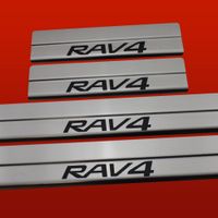 Listwa progowa TOYOTA RAV-4 MK4 Stal nierdzewna 304 mat 4szt