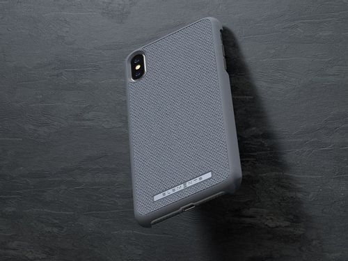 Nordic Elements Original Idun - Materiałowe etui iPhone Xs Max (Mid Grey) na Arena.pl