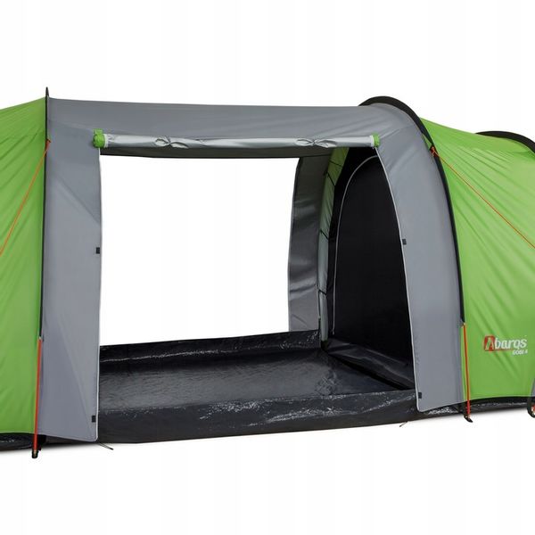 Namiot 4 Osobowy 2 sypialnie Przedsionek Tropik 3000mm Turystyczny zdjęcie 14
