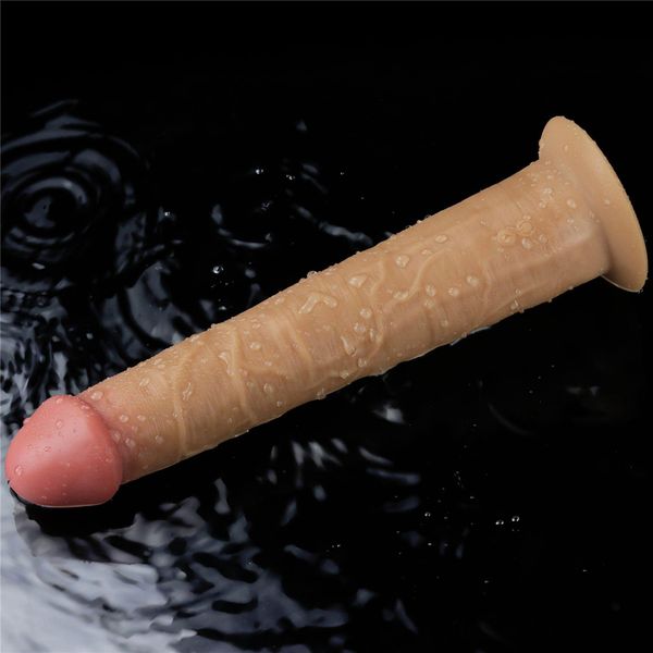 10'' Dual Layered Platinum Silicone Rotator zdjęcie 16