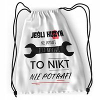 Plecak Dla Kuzyna Sportowy Szkolny Worek Torba Z Nadrukiem Ze Zdjęciem