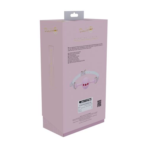 paris collection - silicone ball gag - pink na Arena.pl