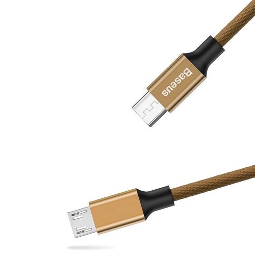 Kabel Baseus Yiven Micro USB 150cm 2A - brązowy na Arena.pl