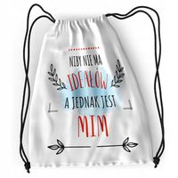 Plecak Dla Mima Sportowy Szkolny Worek Torba Z Nadrukiem Ze Zdjęciem