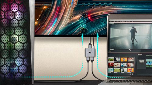 Unitek Ekstender HDMI 2.0 4K przez Ethernet do 60m na Arena.pl