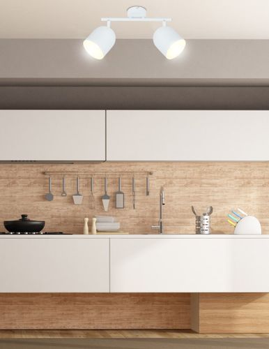 Azuro listwa 2x40W E27 biały na Arena.pl