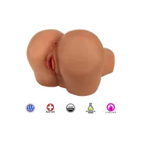 curve toys tia wibrująca maszyna intymna doggie style czekoladowa