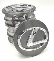 LEXUS DEKIELKI na felgi zaślepki felg KAPSLE kołpaczki 62mm 4 szt 62/56mm