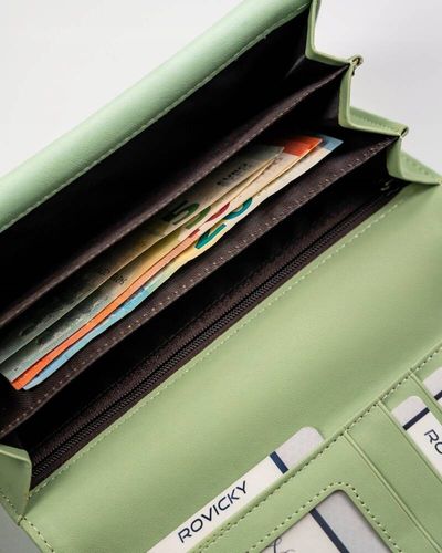 elegancki, duży portfel damski ze skóry ekologicznej - 4u cavaldi na Arena.pl