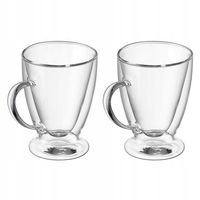 2 x SZKLANKI TERMICZNE 300ML DO KAWY LATTE 2SZT ZESTAW