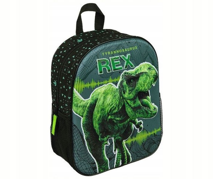 Plecak przedszkolny 3D JURASSIC WORLD DINOZAUR 34x26x10cm zdjęcie 1