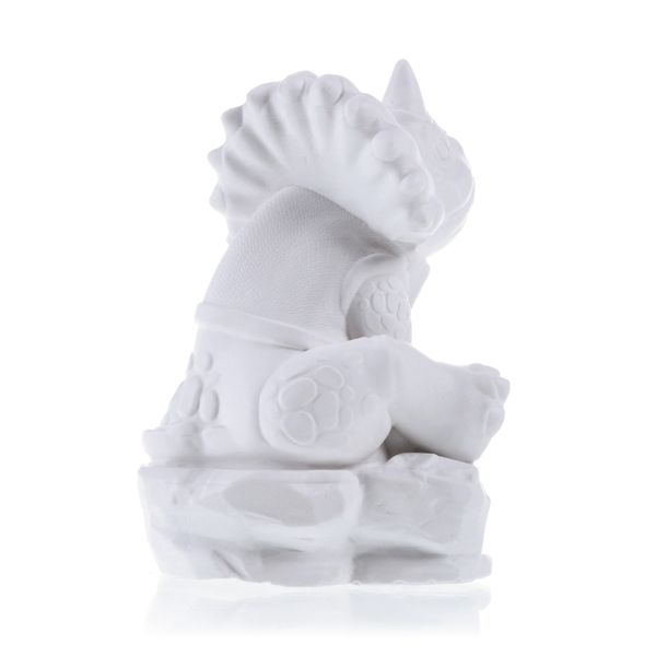 Kolorowanka 3D Elegant Dino Figurka gipsowa zdjęcie 3
